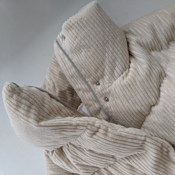 WILFRID ARITZIA CLOUD PUFF JACKET CREAM SZ.S - Picture 6 of 12